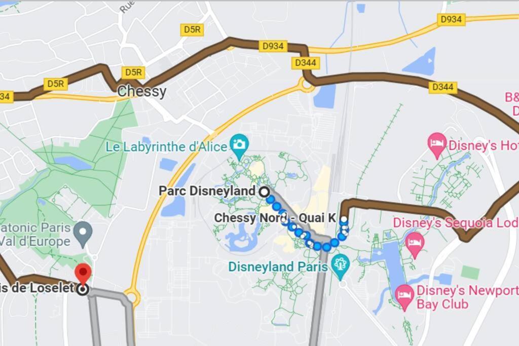 C210 Appartement Disneyland Paris Studio モンテヴラン エクステリア 写真